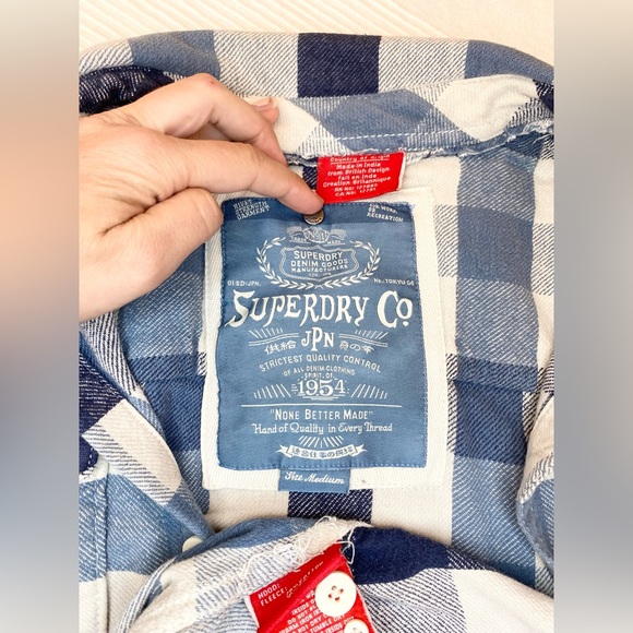 Vintage SuperDry Shirt Jacket - Picture 2 of 12